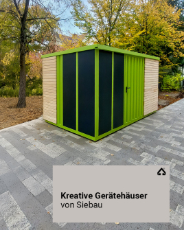 Gerätehäuser von Siebau