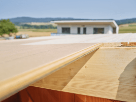Flexibilität beim Bau mit der EGGER DHF Unterdeckplatte