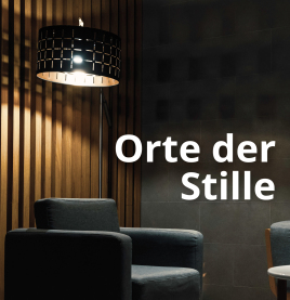 Ruhe erleben – Design hören.