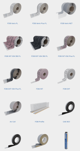 Die Tür- und Fensterdichtbänder von Riwega