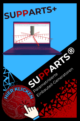 SUPPARTS+ Dübelleisten für Allplan