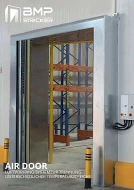 NEU: BMP AIR DOOR – das Luftvorhangsystem für Industrie & Logistik!