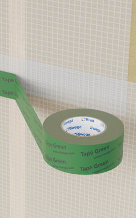 TAPE GREEN, das Klebeband für schnelles Abkleben