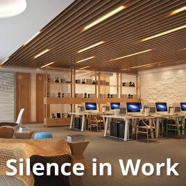 Ruhe, die sichtbar schwebt.