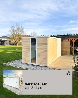 Gerätehäuser von Siebau