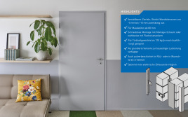 UNIFIX VON NOVOFERM - STAHLZARGE IN ZWEI VARIANTEN