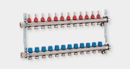 Präzise Steuerung für Heiz- & Kühlsysteme – Heizkreisverteiler & Zubehör