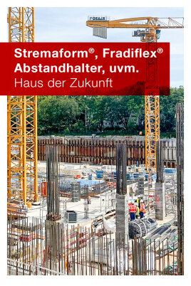 Bautechnik neu gedacht: MAX FRANK Lösungen für das Projekt RS76