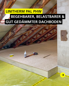 INNOVATIVE INNENDÄMMSYSTEME – DACHBODEN-DÄMMUNG