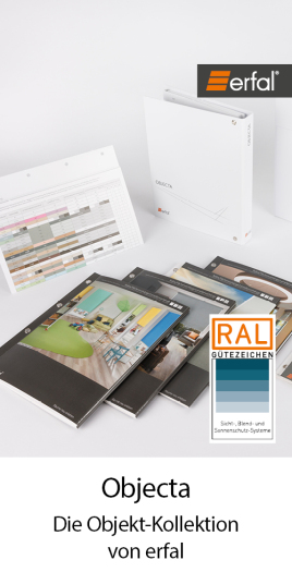 Objecta – die professionelle Sonnenschutz-Kollektion für Architekten & Objekteure