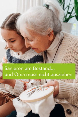 Oma muss nicht ausziehen...