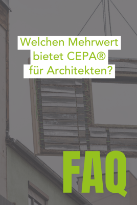 Welchen Mehrwert bietet CEPA®  für Architekten?