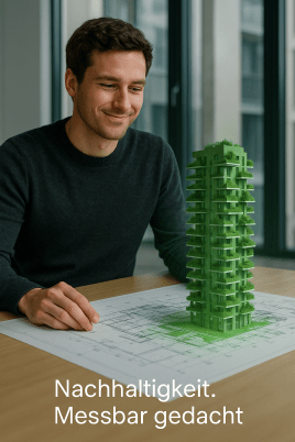 Nachhaltigkeit darf kein Gefühl bleiben – sie kann berechnet werden.