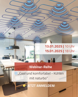 Webinar- Reihe Lehm-Kühldecke