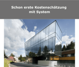 Schon erste Kostenschätzung mit System