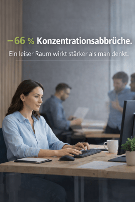 −66 % Konzentrationsabbrüche.