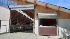 Kuhstalltor mit Lüftungsöffnung – kontrollierte Belüftung und robuste Technik für landwirtschaftliche Betriebe