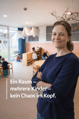 Ein Raum – mehrere Kinder – kein Chaos im Kopf.