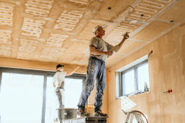 Montage Deckenheizung