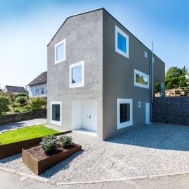 Struktur an der Fassade