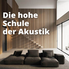 Wenn Design die Akustik macht