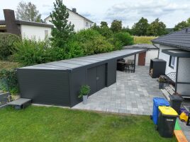 Schweng Gerätehaus – nahtlos integriert in unsere Profilsysteme