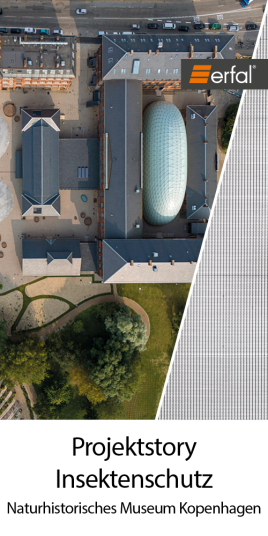 erfal Produkte im Naturhistorischen Museum Kopenhagen, Dänemark