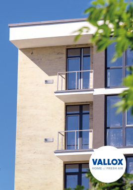 VALLOX B70 – effiziente Frischluft für kleine Wohneinheiten.