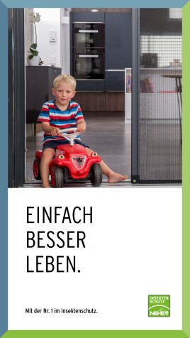 Barrierefreier Insektenschutz