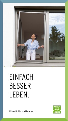 Der Sommer kann kommen, ganz ohne Mücken | Neher Insektenschutz