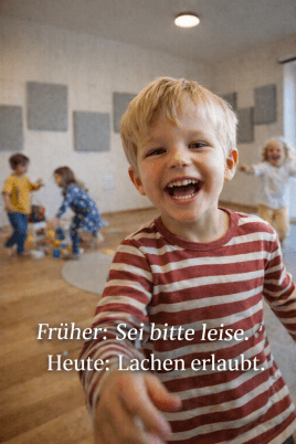„Sei bitte leise.“