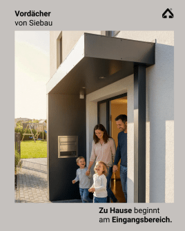 Vordächer von Siebau