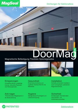 Energieeffizienz und  Nagerschutz beginnen am Tor. Sektionaltore einfach nachrüsten & dauerhaft besser abdichten.