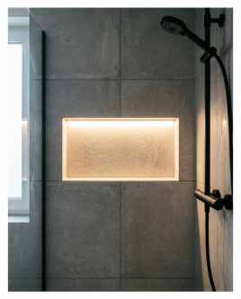 Wandnischen als Gestaltungselement