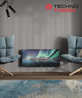 SPH mit Motivaufdruck – Wandkonvektor von Technotherm