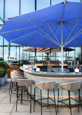 Schirme für Gastronomie und Hotellerie