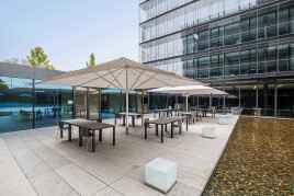 Schirme für Kantinen und Pausenräume