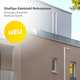 SitaPipe Edelstahl Rohrsystem