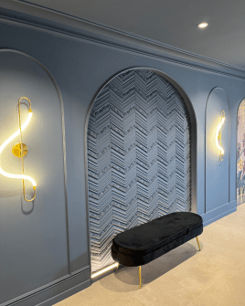 Hochwertige Wandgestaltung