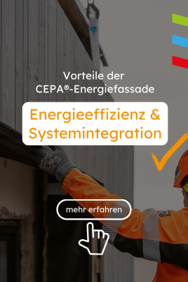CEPA® Energiefassade: Energieeffizienz & Systemintegration