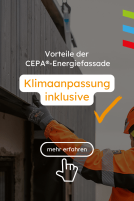 CEPA® Energiefassade: Klimaanpassung inklusive