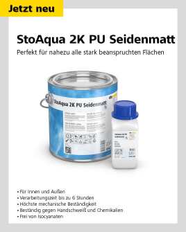 🆕 Jetzt neu: StoAqua 2K PU Seidenmatt!