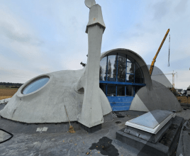 👷‍♂️ Ikonische Architektur in Leinfelden-Echterdingen: Schalenhaus Balz dauerhaft abgedichtet