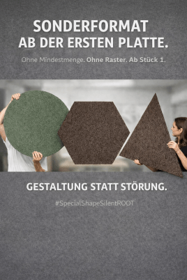 Warum 90 % der Akustiklösungen gestalterisch scheitern.