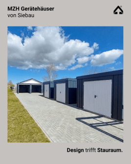 MZH Gerätehäuser von Siebau