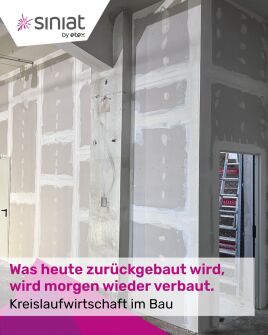 Was heute zurückgebaut wird, wird morgen wieder verbaut.