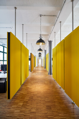 Flexible Akustiktrennwand