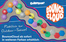 Neue BounceCloud-Farben erhältlich – bereit für eine farbenfrohe Outdoor-Saison 🌈