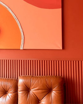 Mut zur Farbe. Design mit Struktur.