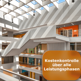 Kostenkontrolle über alle Leistungsphasen